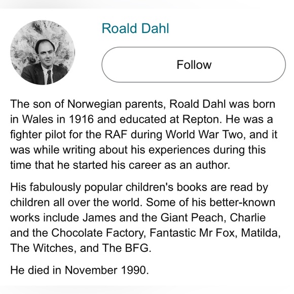 TWO CLASSIC ROALD DAHL SOFTCOVER NOVELS - Picture 9 of 11